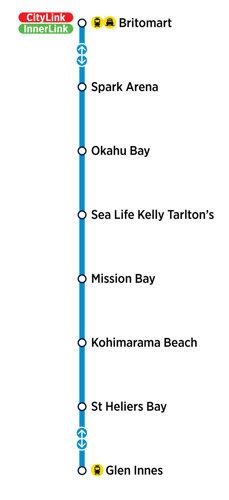 TamakiLink Map