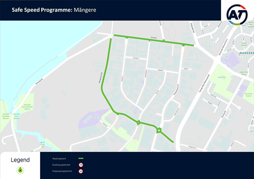 Mangere - map