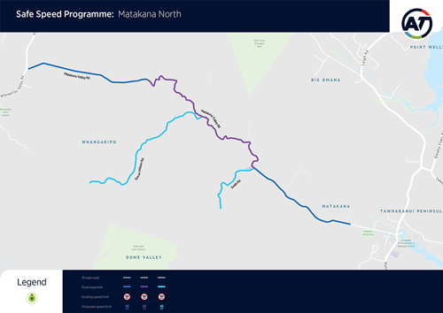 Matakana North - Map