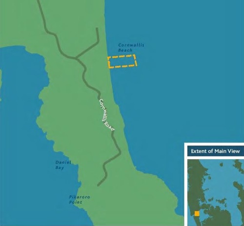 Cornwallis access lane map
