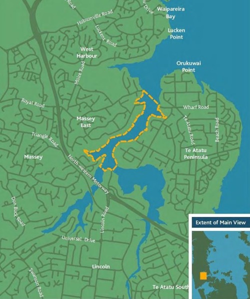 Henderson water ski area map