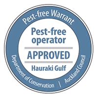 Pest-free 2050 logo.