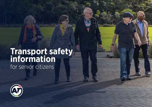 five senior citizens walking across the road
