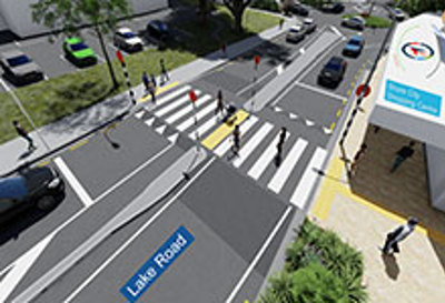 Takapuna Safety Site 12 Looking North East Tile Image