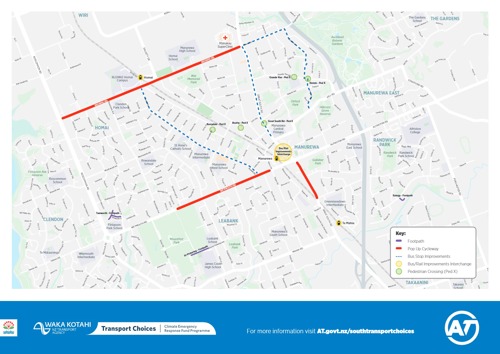 Manurewa Package 1 Map