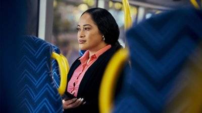 On the bus